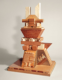 MINOS, 1990 wood model