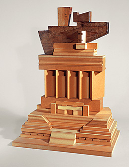 MONTEZUMA, 1989 wood model