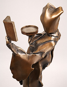 MYSTIC READER, 1980 bronze