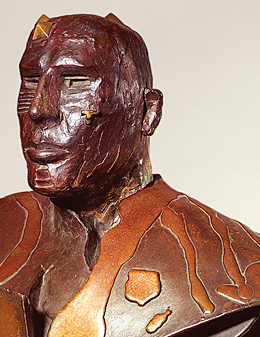 OZYMANDIAS, 1981 bronze